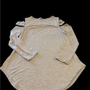 Stylish Women's Gray Blouse